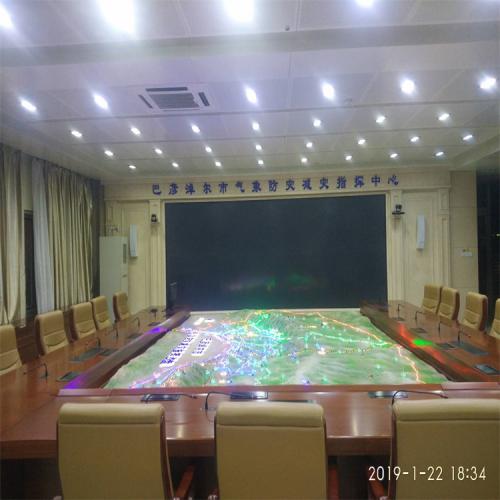 观景工程机械场景模型，工业机械设备沙盘模型定制，场景制作