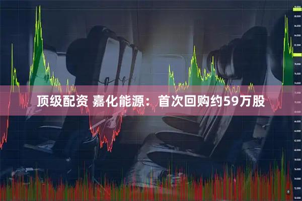 顶级配资 嘉化能源：首次回购约59万股