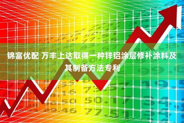 锦富优配 万丰上达取得一种锌铝涂层修补涂料及其制备方法专利